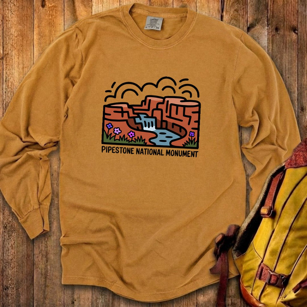 Pipestone National Monument Cotton Long Sleeve