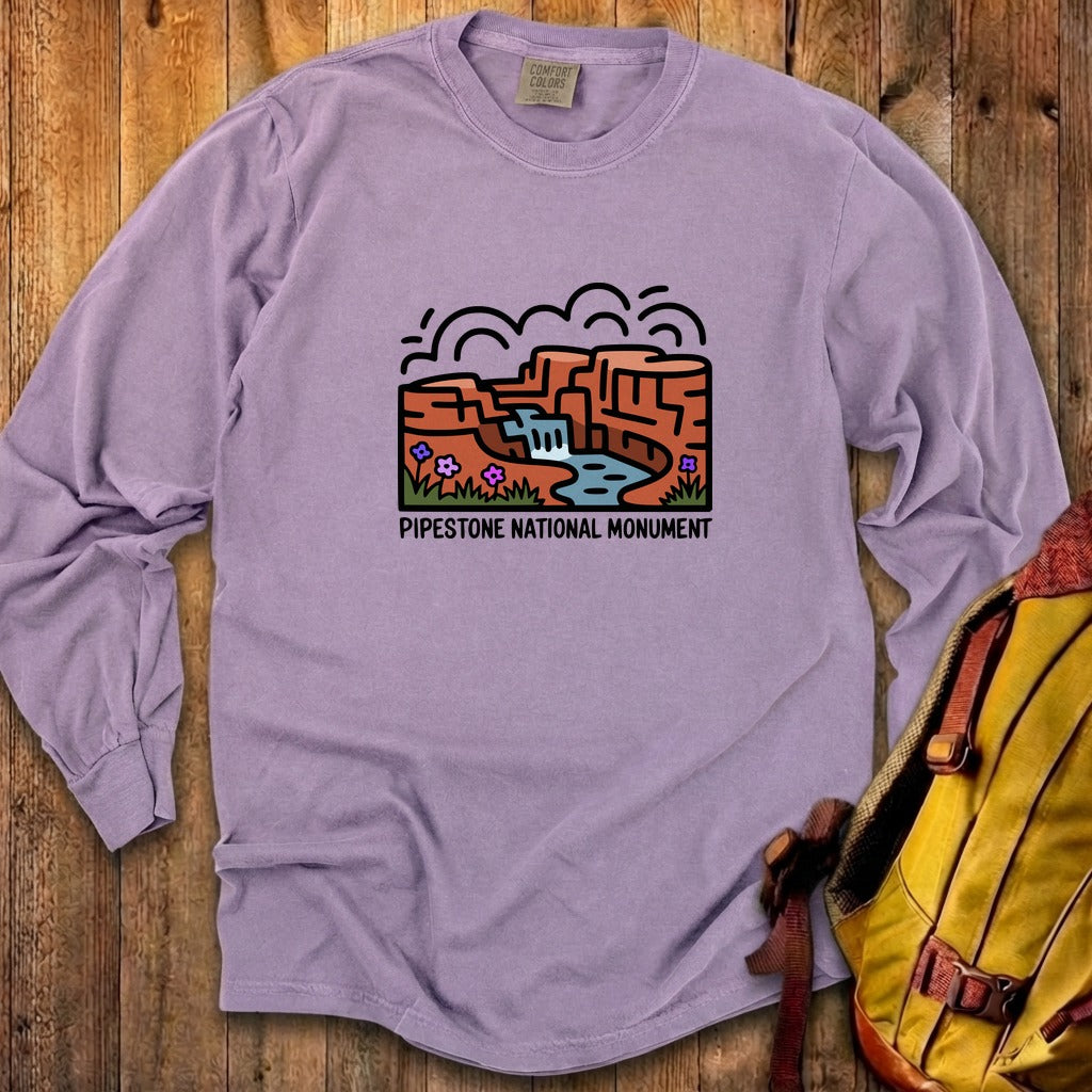 Pipestone National Monument Cotton Long Sleeve