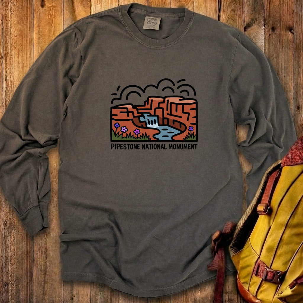 Pipestone National Monument Cotton Long Sleeve
