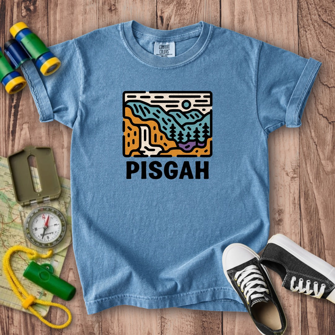 Pisgah National Forest Kids Cotton T-Shirt