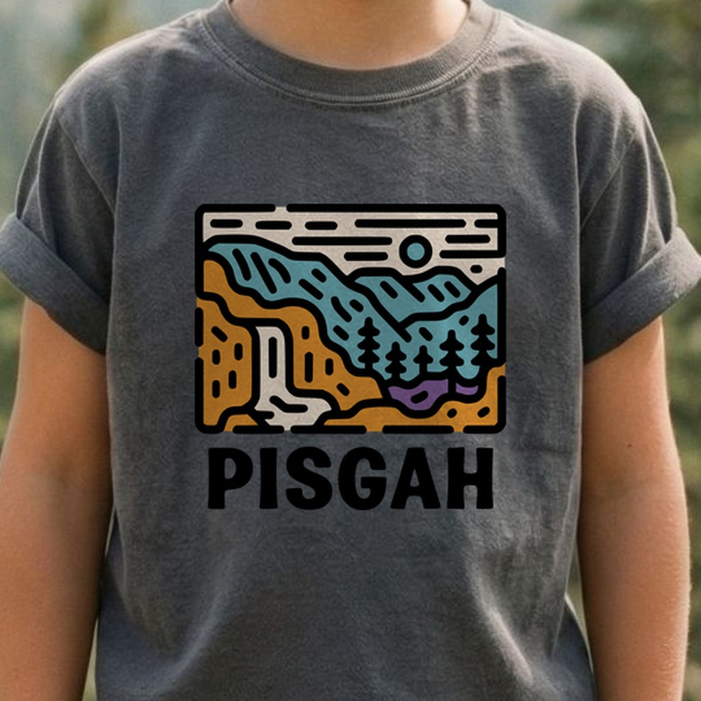 Pisgah National Forest Kids Cotton T-Shirt