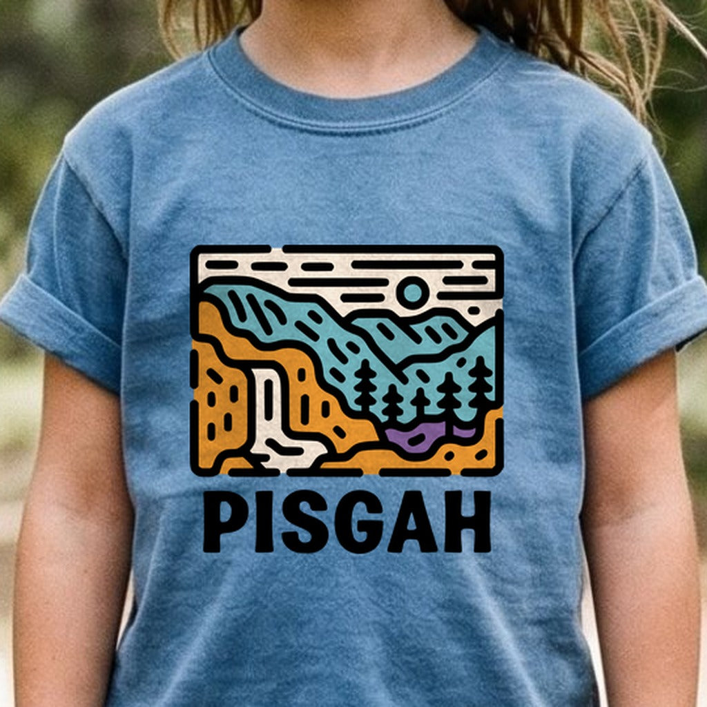Pisgah National Forest Kids Cotton T-Shirt