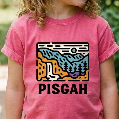 Pisgah National Forest Kids Cotton T-Shirt