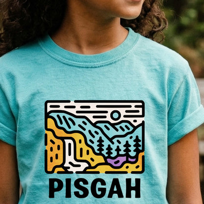 Pisgah National Forest Kids Cotton T-Shirt