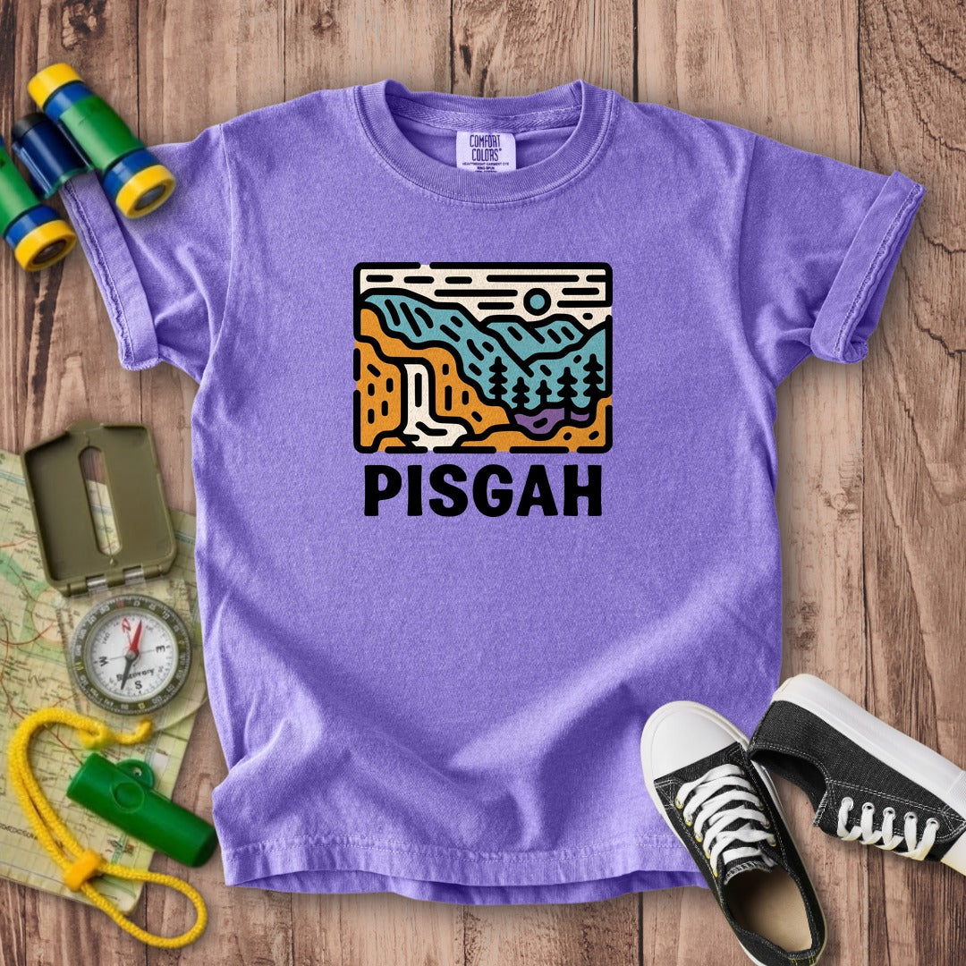 Pisgah National Forest Kids Cotton T-Shirt