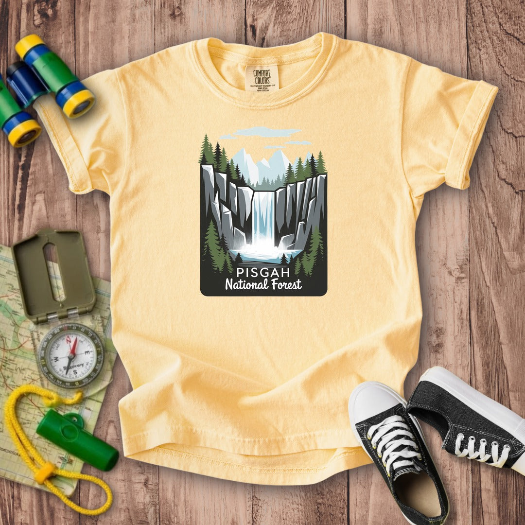 Pisgah National Forest 2 Kids Cotton T-Shirt