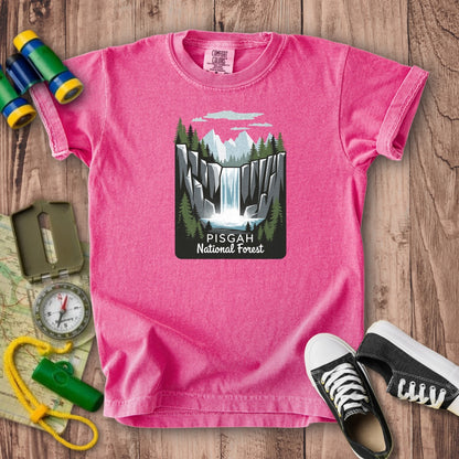 Pisgah National Forest 2 Kids Cotton T-Shirt