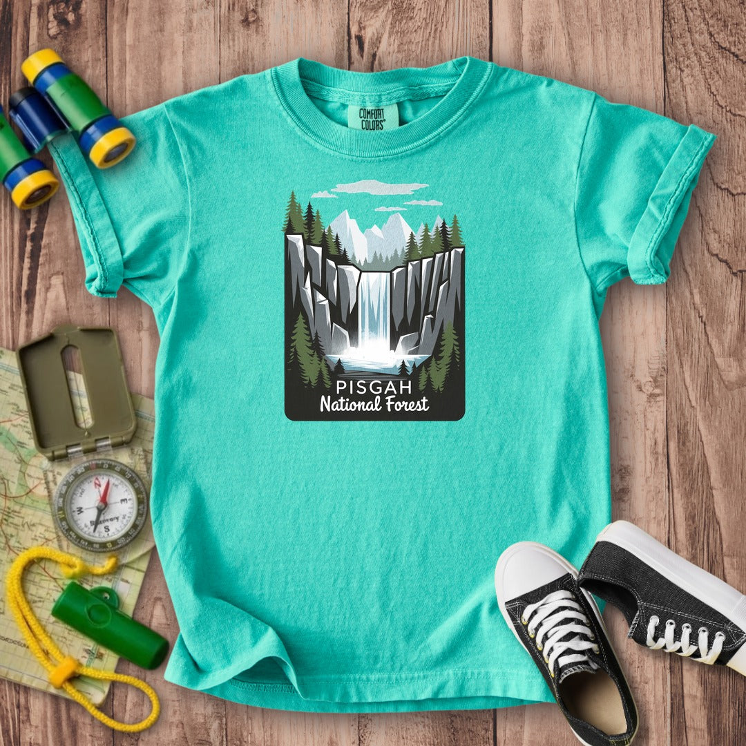 Pisgah National Forest 2 Kids Cotton T-Shirt