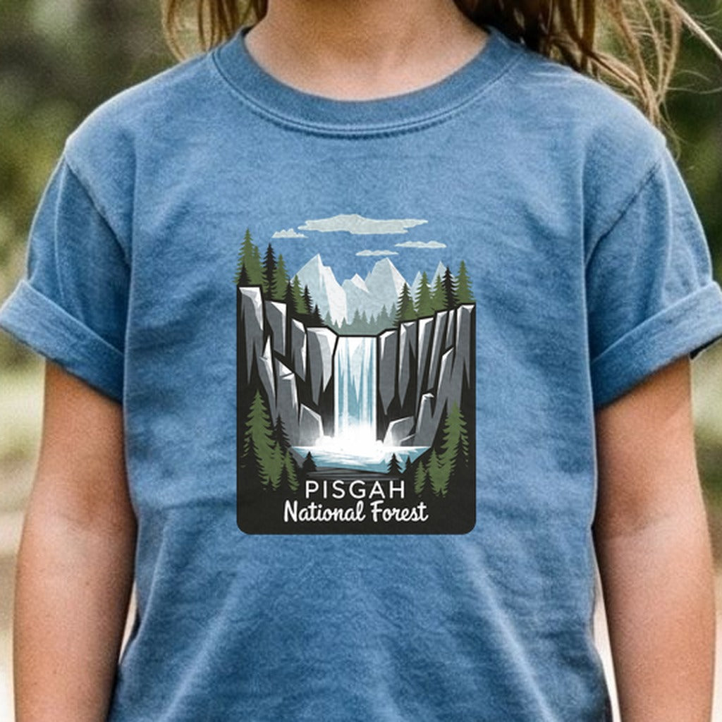 Pisgah National Forest 2 Kids Cotton T-Shirt