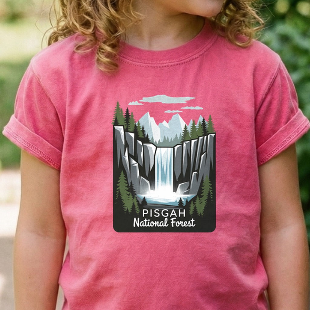 Pisgah National Forest 2 Kids Cotton T-Shirt