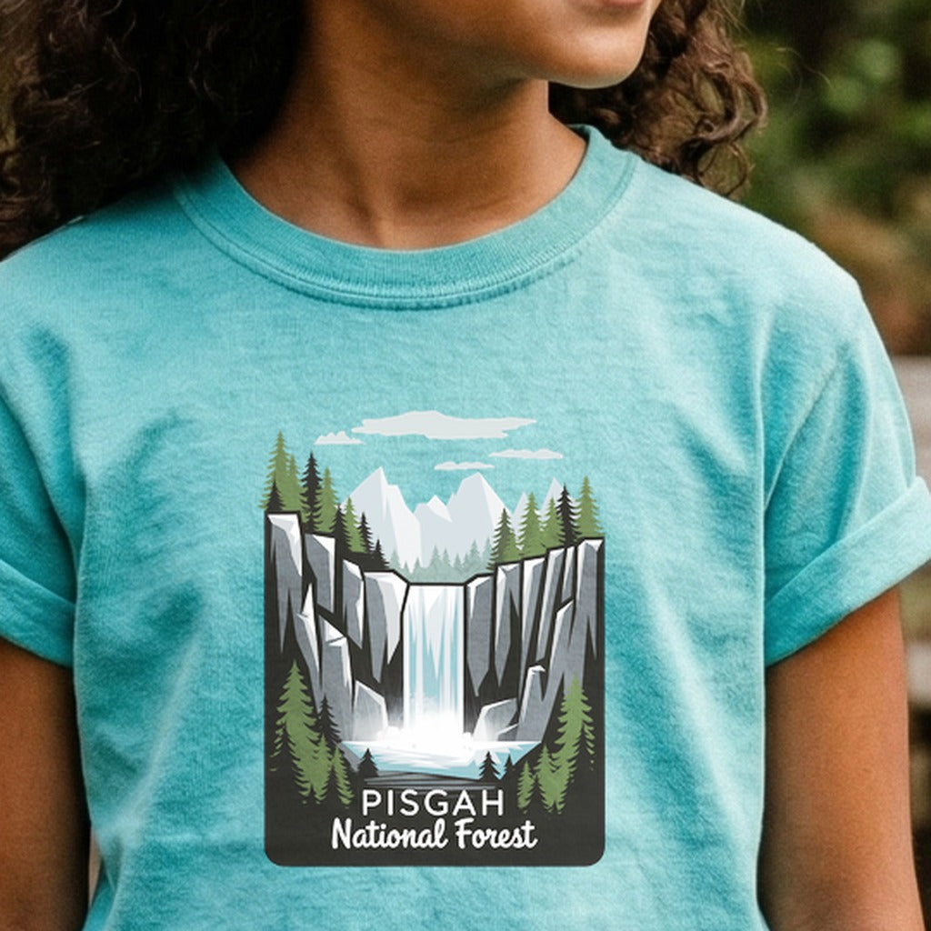 Pisgah National Forest 2 Kids Cotton T-Shirt