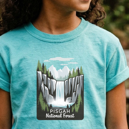 Pisgah National Forest 2 Kids Cotton T-Shirt