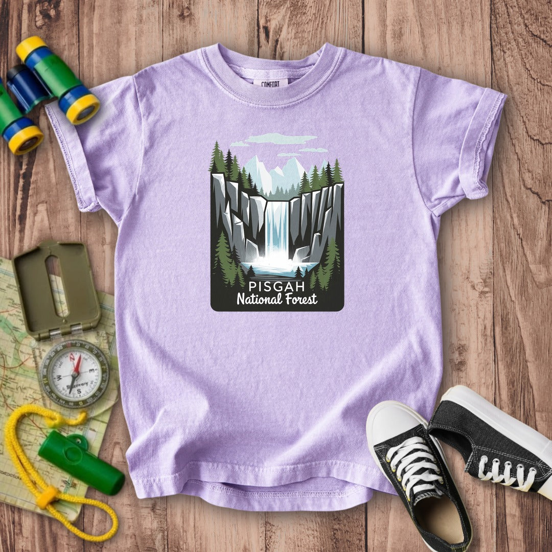 Pisgah National Forest 2 Kids Cotton T-Shirt