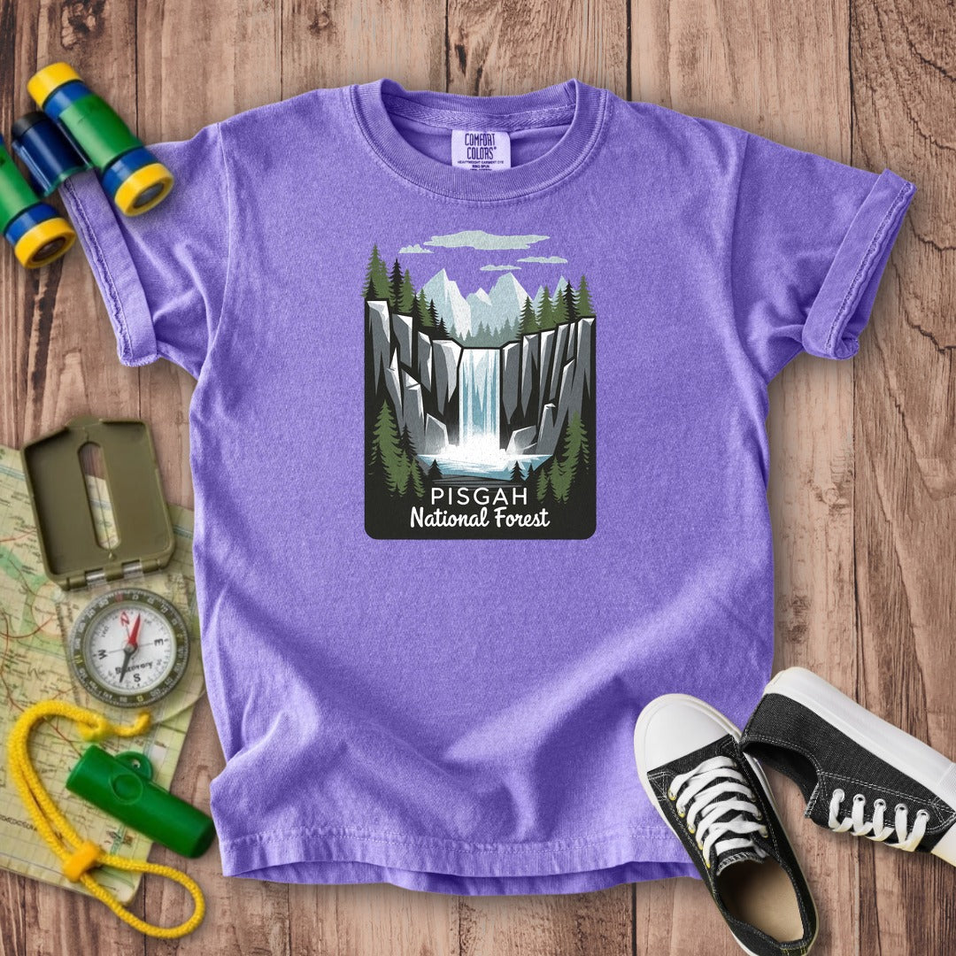 Pisgah National Forest 2 Kids Cotton T-Shirt