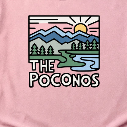Poconos Mountains Cotton T-Shirt