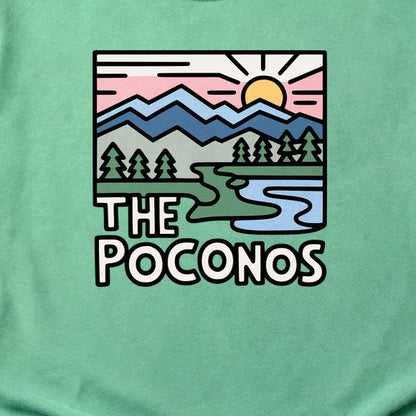Poconos Mountains Cotton T-Shirt