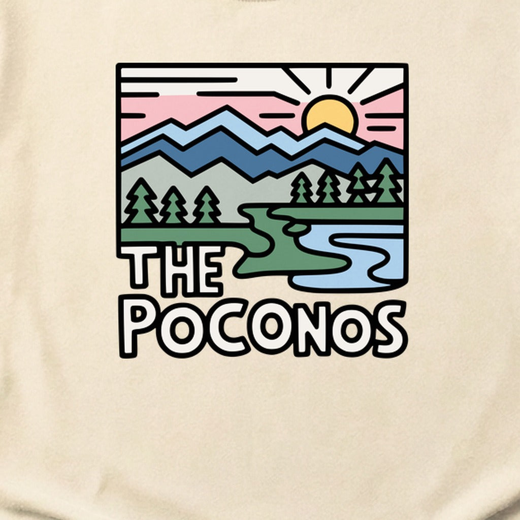 Poconos Mountains Cotton T-Shirt