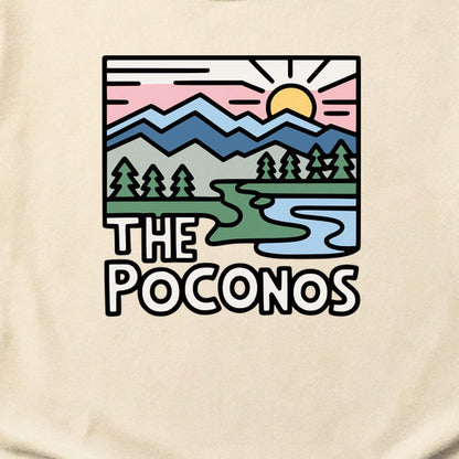 Poconos Mountains Cotton T-Shirt
