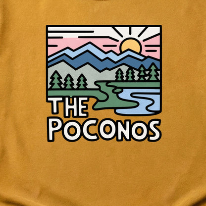 Poconos Mountains Cotton T-Shirt