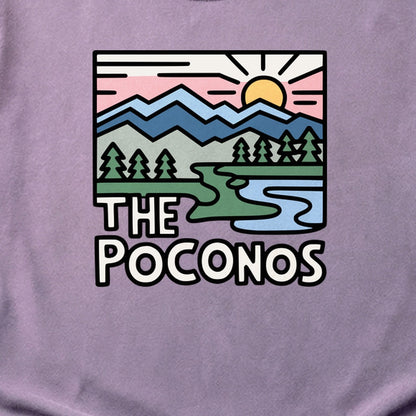 Poconos Mountains Cotton T-Shirt