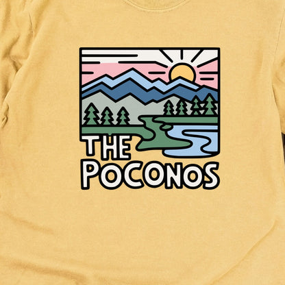 Poconos Mountains Cotton Long Sleeve