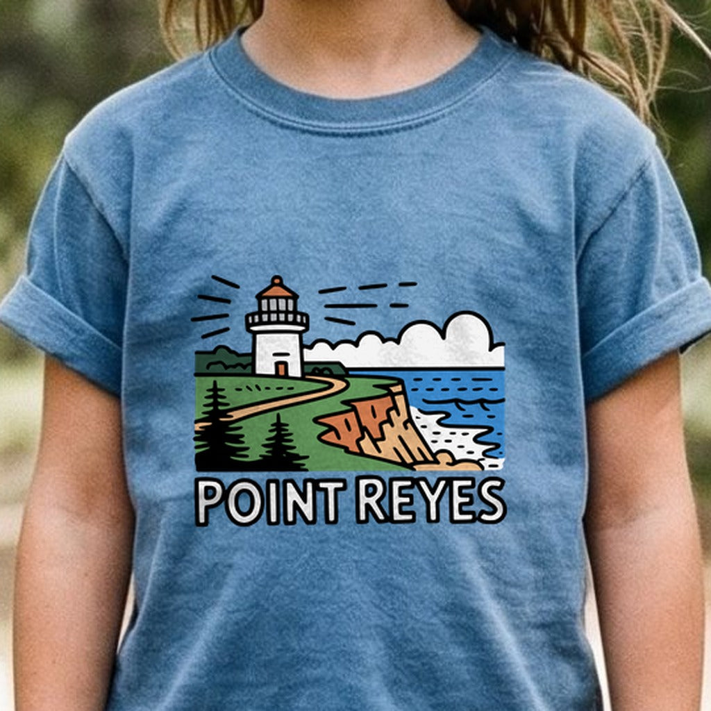 Point Reyes National Seashore Kids Cotton T-Shirt