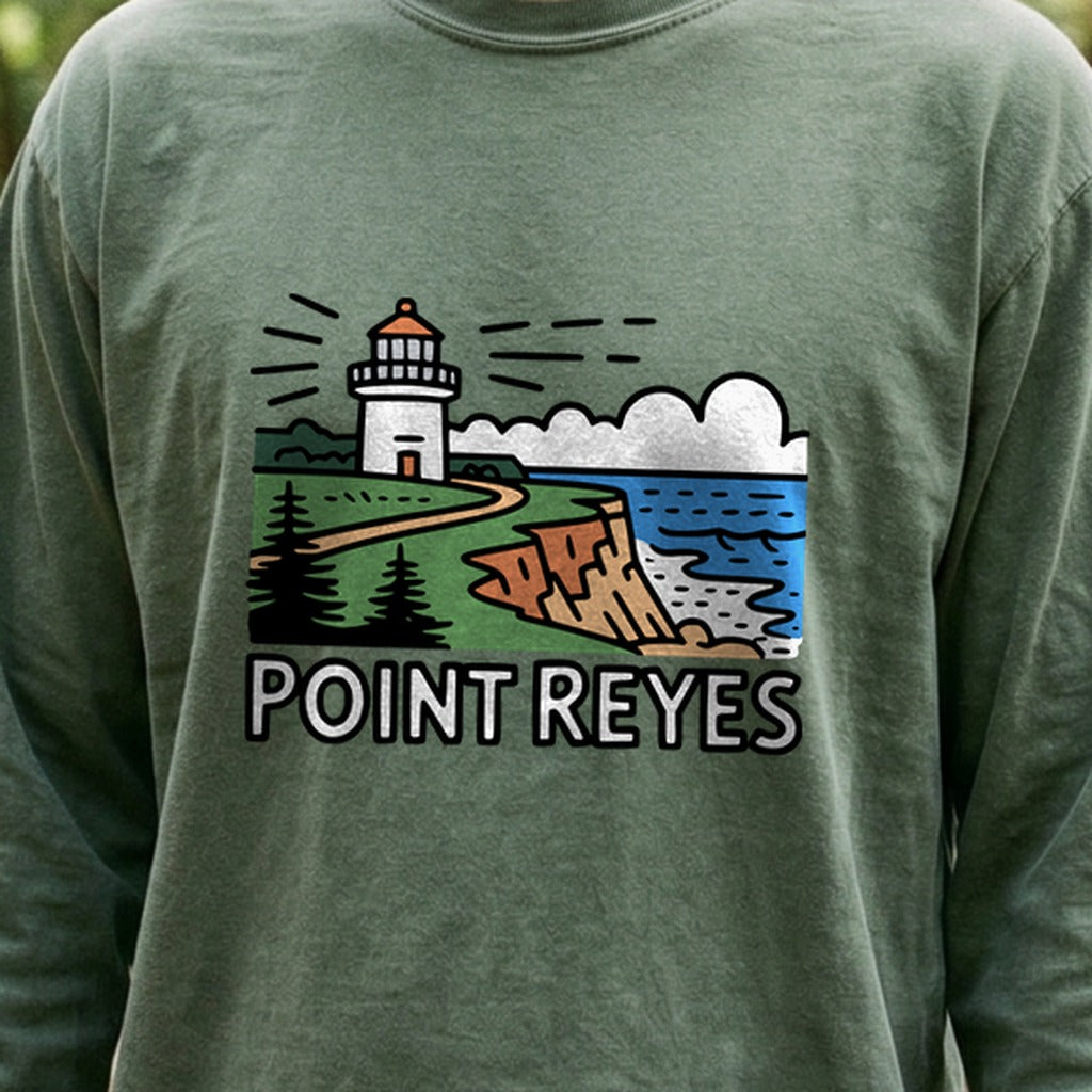 Point Reyes National Seashore Cotton Long Sleeve