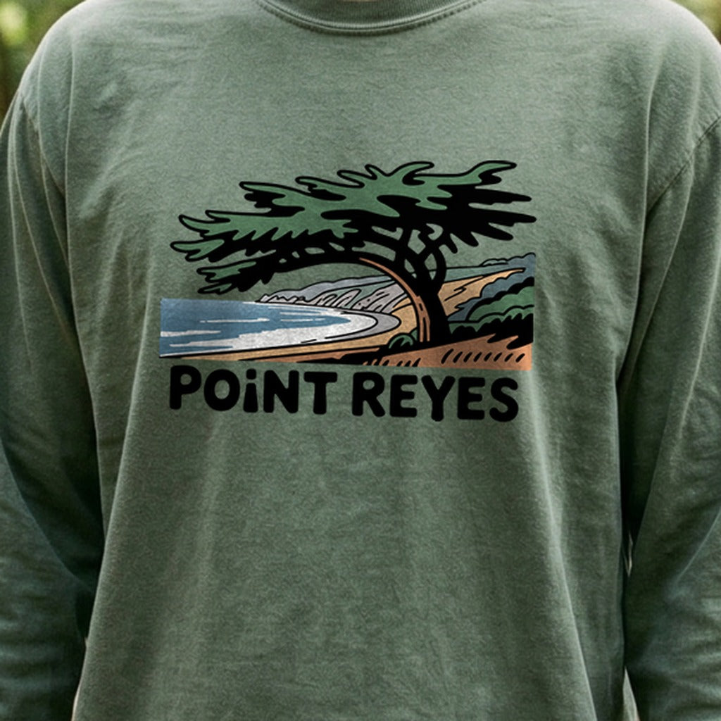 Point Reyes National Seashore 2 Cotton Long Sleeve