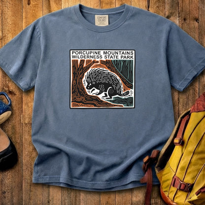 Porcupine Mountains Wilderness State Park Cotton T-Shirt