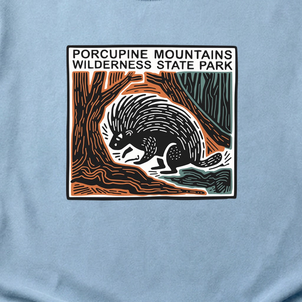 Porcupine Mountains Wilderness State Park Cotton T-Shirt