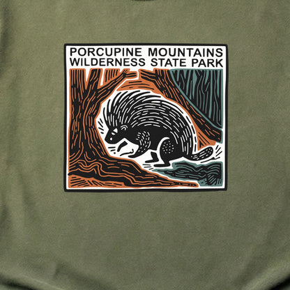 Porcupine Mountains Wilderness State Park Cotton T-Shirt