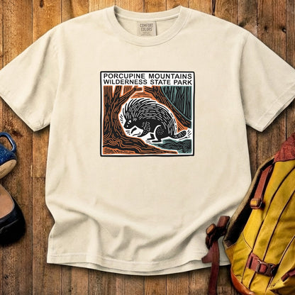 Porcupine Mountains Wilderness State Park Cotton T-Shirt