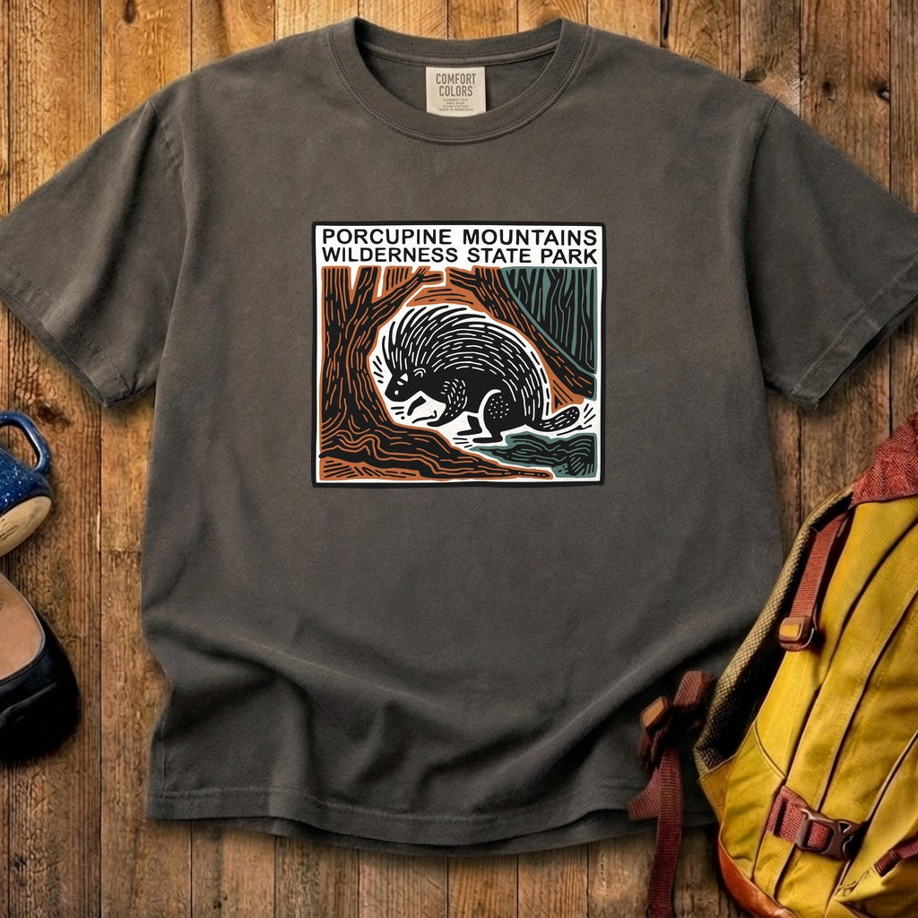 Porcupine Mountains Wilderness State Park Cotton T-Shirt