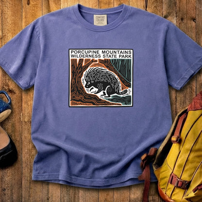 Porcupine Mountains Wilderness State Park Cotton T-Shirt
