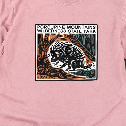 Porcupine Mountains Wilderness State Park Cotton Long Sleeve