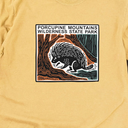 Porcupine Mountains Wilderness State Park Cotton Long Sleeve