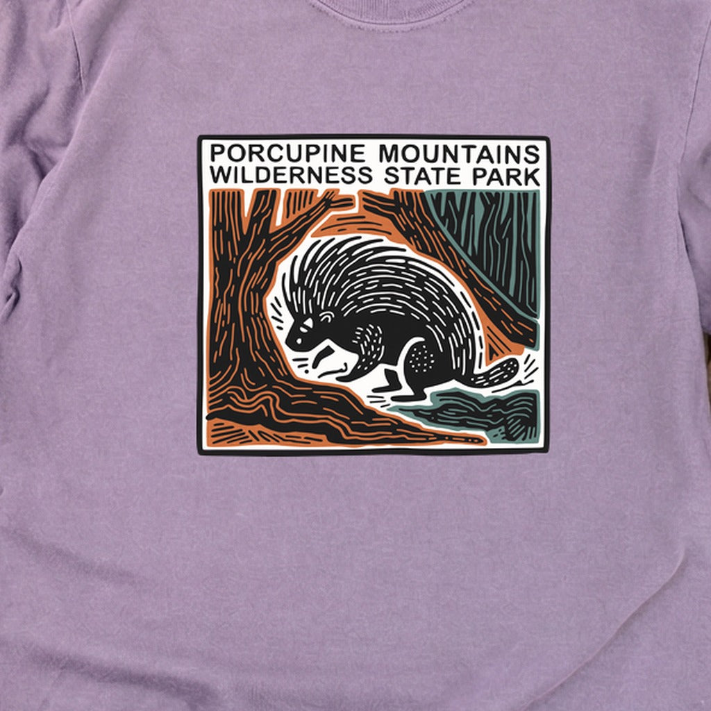 Porcupine Mountains Wilderness State Park Cotton Long Sleeve