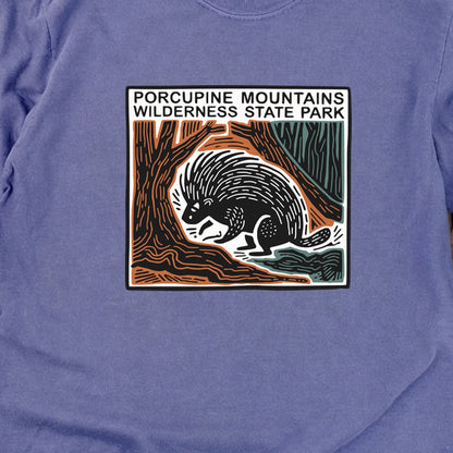 Porcupine Mountains Wilderness State Park Cotton Long Sleeve