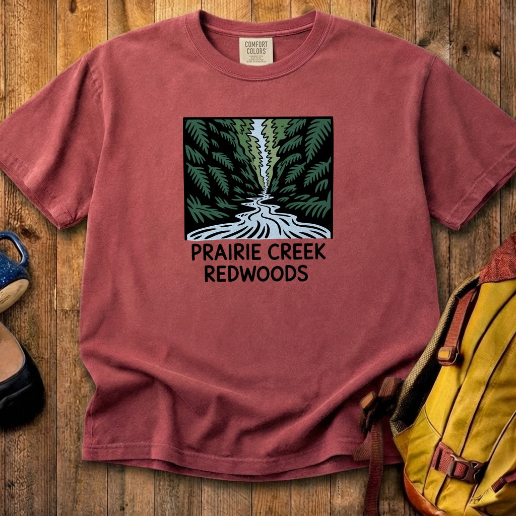 Prairie Creek Redwoods State Park Cotton T-Shirt