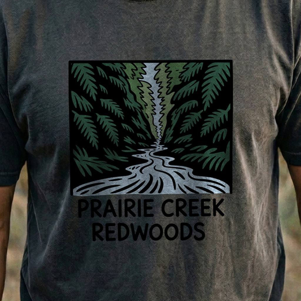 Prairie Creek Redwoods State Park Cotton T-Shirt
