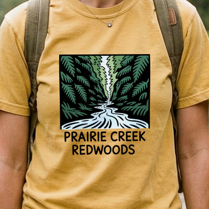 Prairie Creek Redwoods State Park Cotton T-Shirt