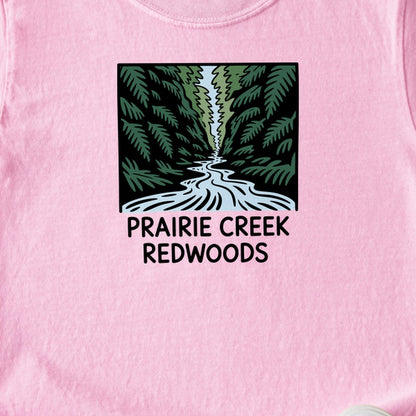Prairie Creek Redwoods State Park Kids Cotton T-Shirt