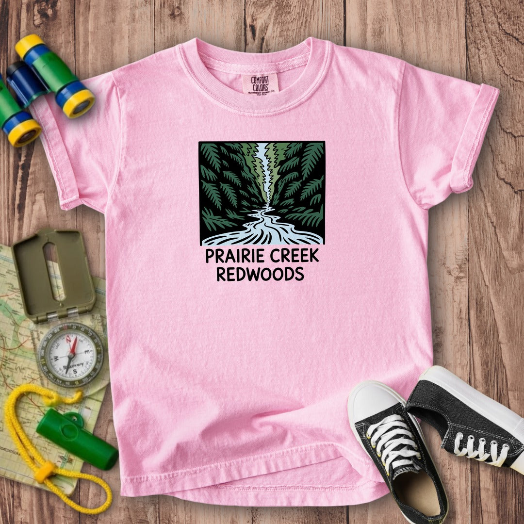 Prairie Creek Redwoods State Park Kids Cotton T-Shirt