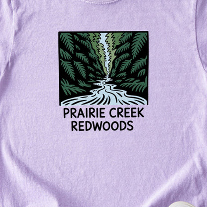 Prairie Creek Redwoods State Park Kids Cotton T-Shirt