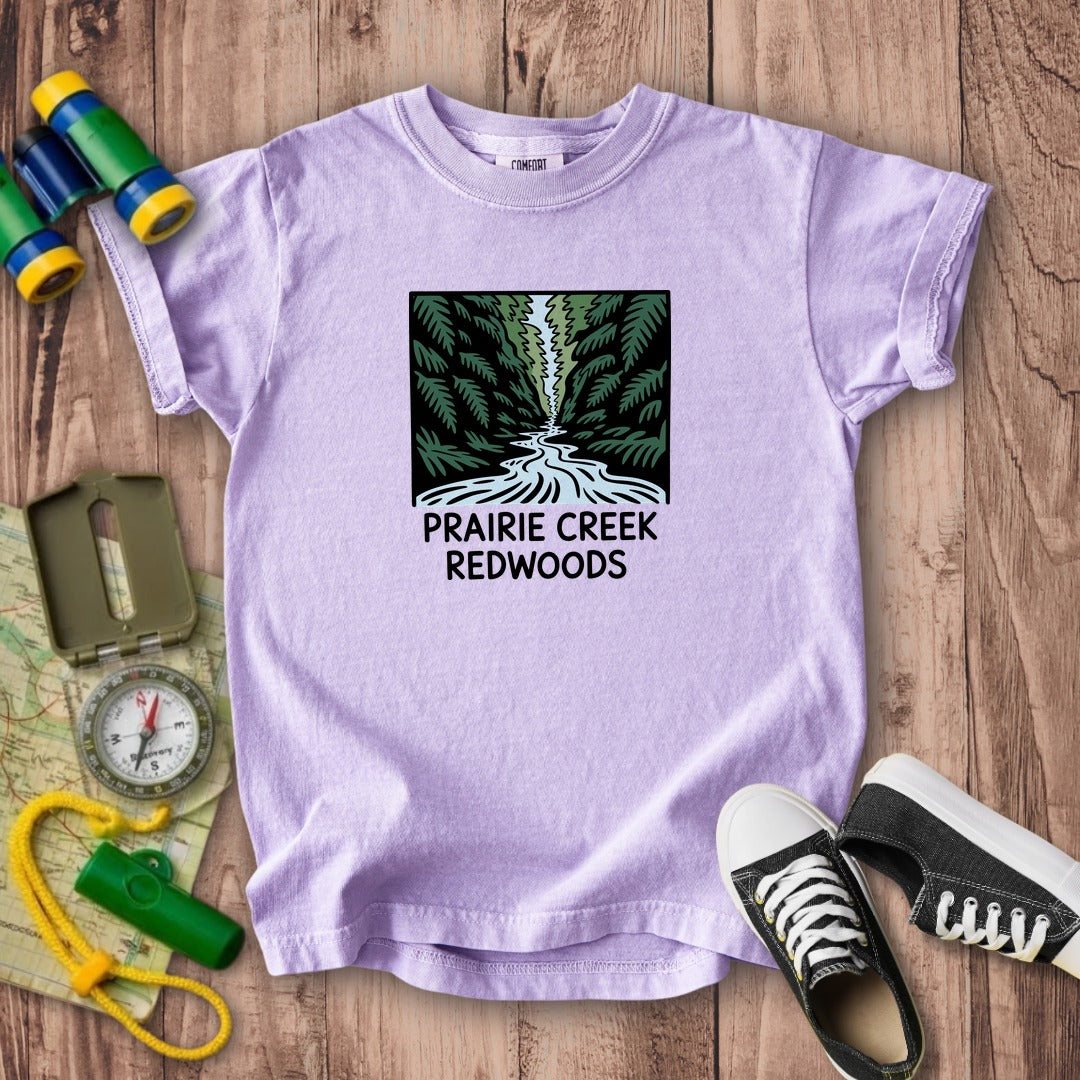 Prairie Creek Redwoods State Park Kids Cotton T-Shirt