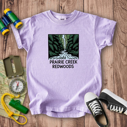 Prairie Creek Redwoods State Park Kids Cotton T-Shirt