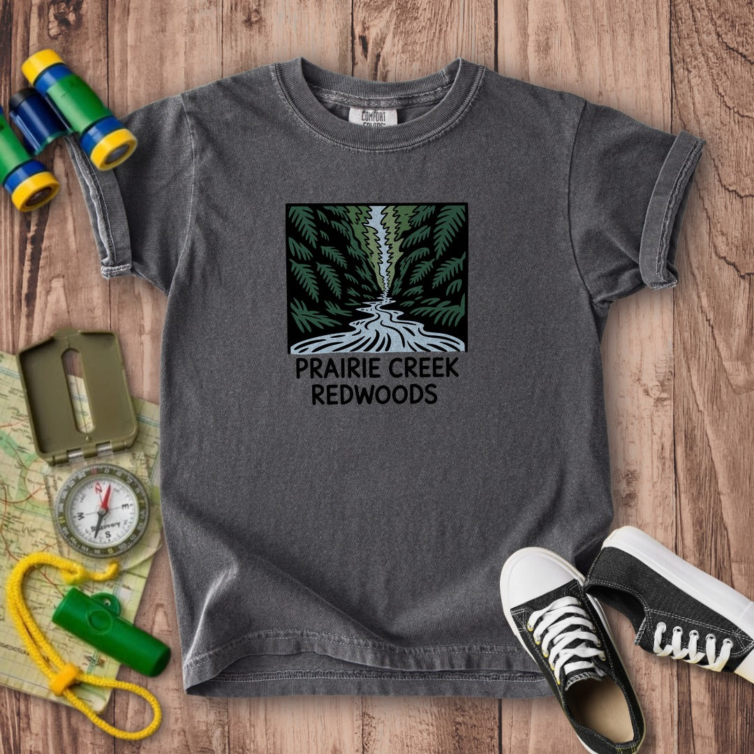 Prairie Creek Redwoods State Park Kids Cotton T-Shirt