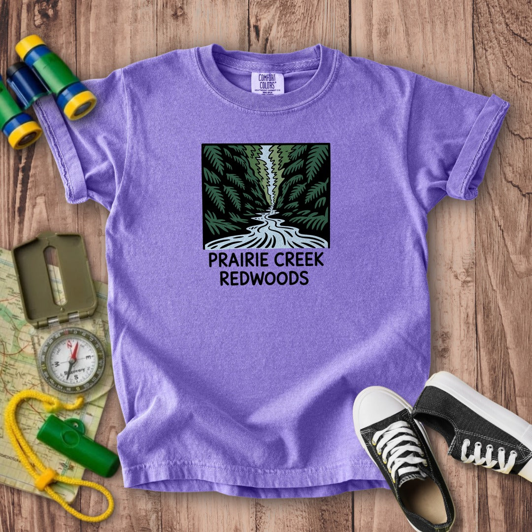 Prairie Creek Redwoods State Park Kids Cotton T-Shirt