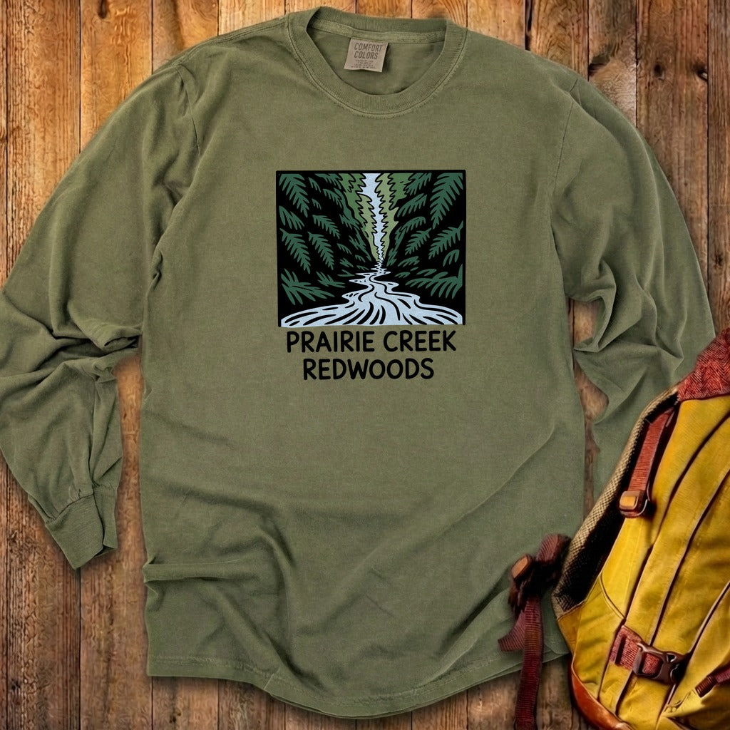 Prairie Creek Redwoods State Park Cotton Long Sleeve