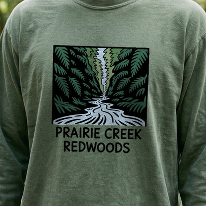 Prairie Creek Redwoods State Park Cotton Long Sleeve